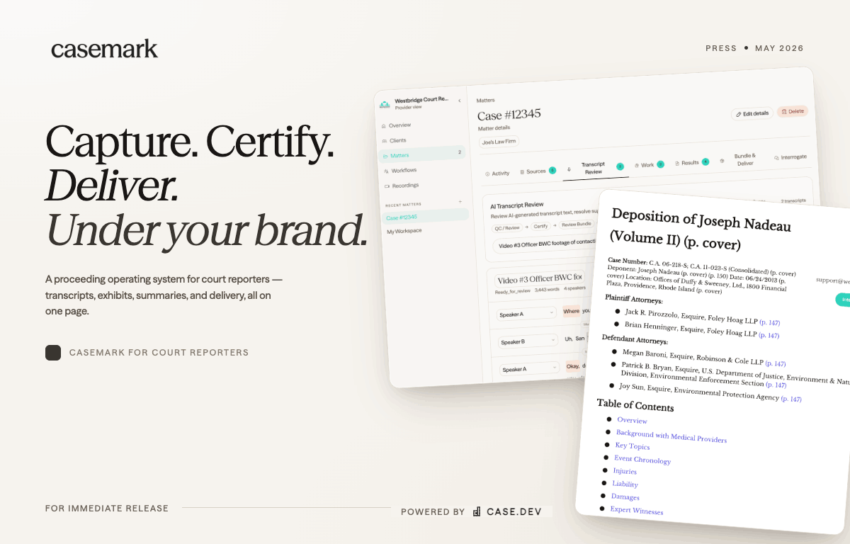 Capture, Certify, Deliver: The Agency is the Platform